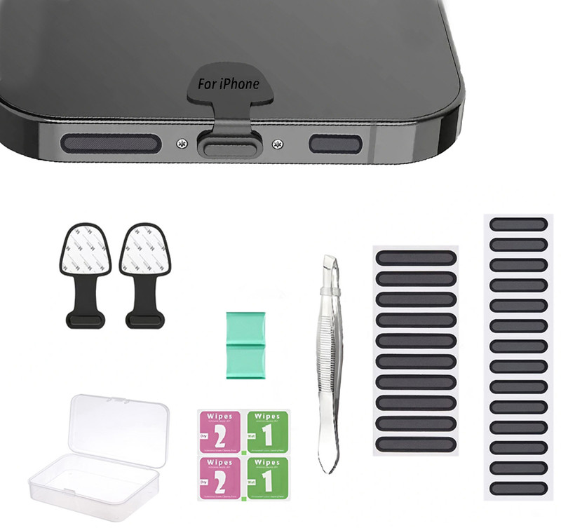 TWEETERRY Display Port Black Anti-dust Plug(Mobile Pack of 24)
