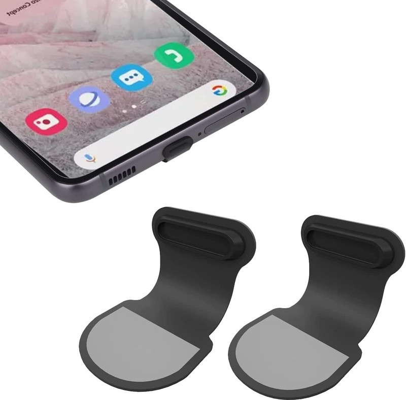 Jiyancreation Mobile Phone Anti Dustproof Adhesive Stickers Protector Accessories (For Type C) USB Multicolor Anti-dust Plug(Mobile, Tablet Pack of 4)