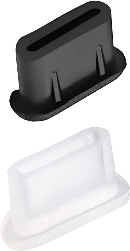 ZENIFY USB type c dusting cap USB Black Anti-dust Plug(Mobile, Laptop, Tablet Pack of 4)