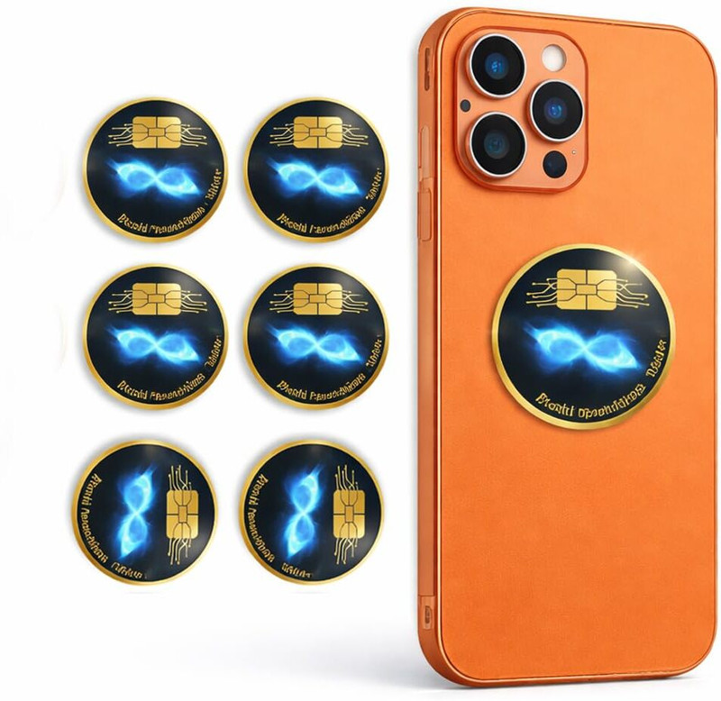 mizi Silicone EMF Shield Patches – Protection for Electronics – Anti-Radiation Sticker(Laptop, Mobile, Tablet, Television, PC)
