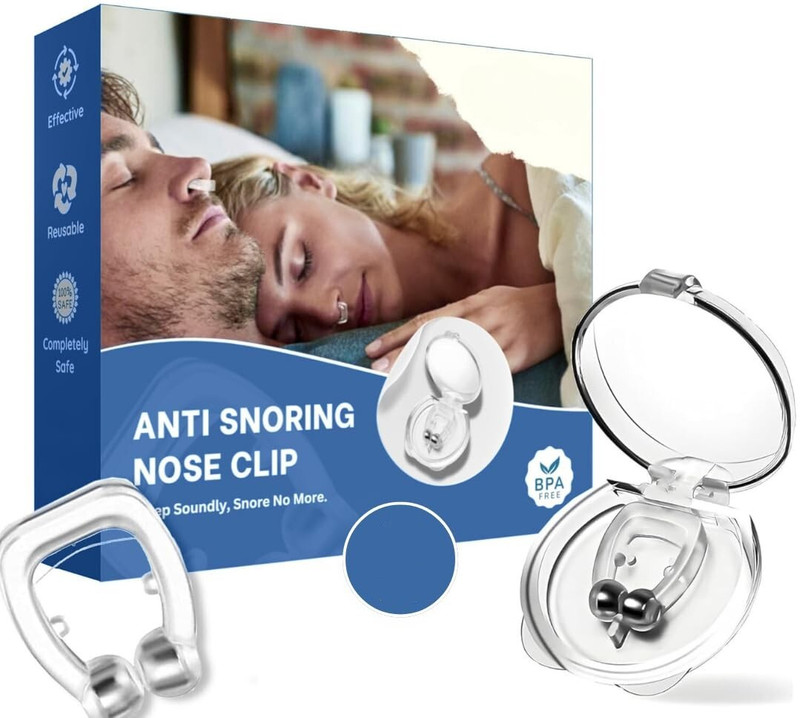WhiteDeer WFd-Anti Snoring Nose Clip Snoring Stopper Device Anti-snoring Device(Nose Clip)