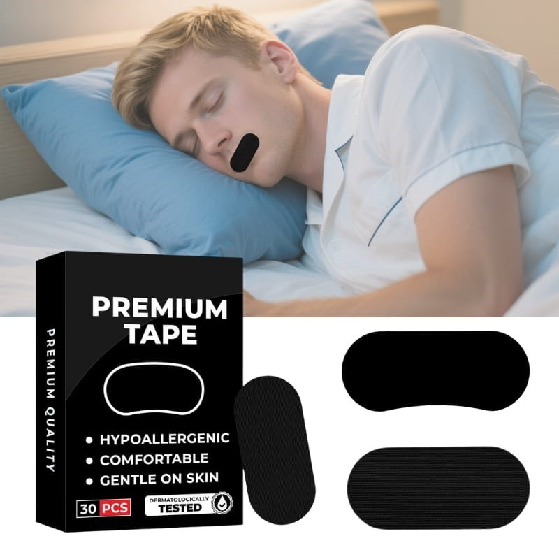 Ramya beauty care Dr.mouth tape for sleeping Mute Snoring Tape forMouth Breathing Sleep 30pcs Anti-snoring Device(Mouthpiece)