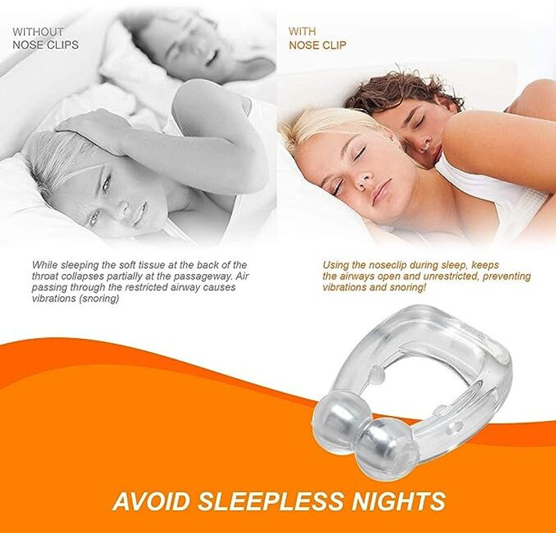 Ramya beauty care Sleep apnea devices Nose Clip Unisex Stop Snoring AntiSnore Free Sleep Nose Clip Anti-snoring Device(Nose Clip)