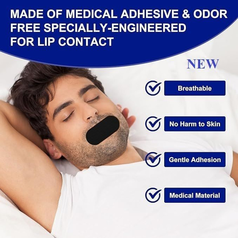 AARADHYAM MouthTape for Sleeping Anti-Snoring & Nose Breathing,Anti-snoring Device Anti-snoring Device(Mouthpiece)
