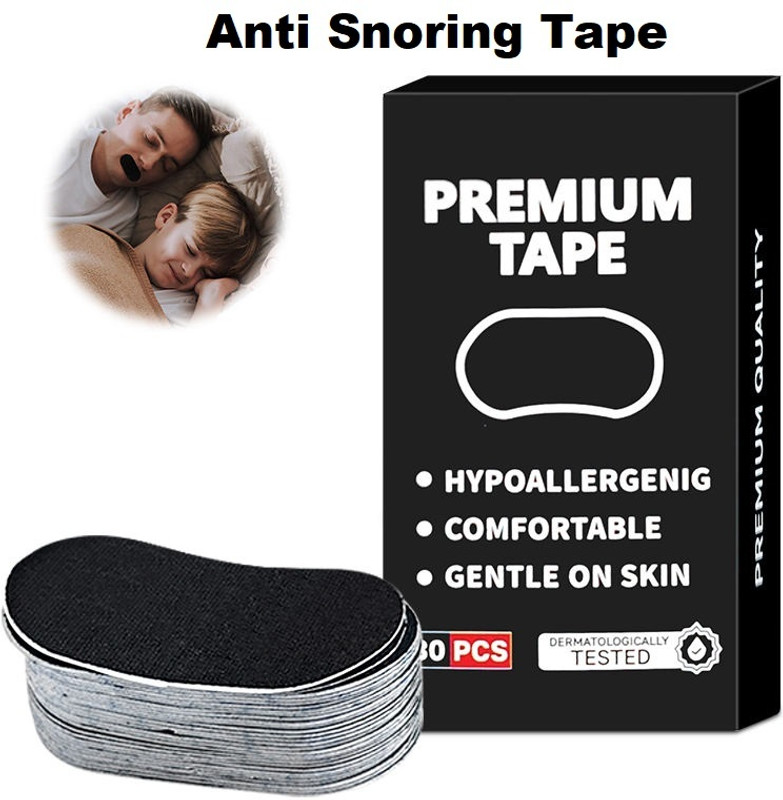 Ramya beauty care Nose breathing support tape,Gentle skin mouth tape-1004 Anti-snoring Device(Mouthpiece)