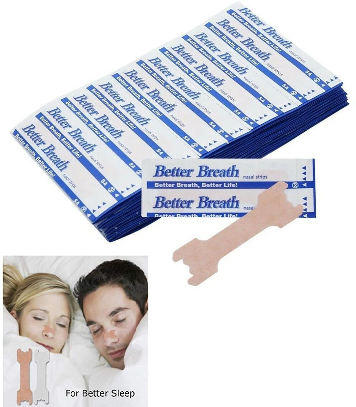 Frackson 30 pcs Better Breath Nose Strip - Anti-snoring Nasal Strips Anti-snoring Device(Nasal Strip)