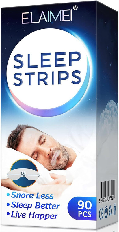 CHYLVY GO Anti Snoring Sleep Strips Disposable Mouth Strips Anti-snoring Device(Mouthpiece)