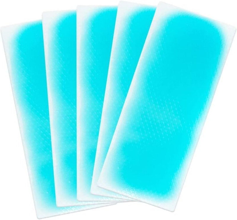 DAEEXINO Fever Cooling Pads for Kids Adults Soothing Cooling Strips Fever Cooling Pads for Kids(Blue)