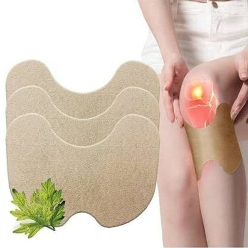 RK Fashions knee patch Plaster Sticker Wormwood pain relief(Beige)