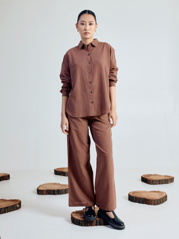 Fiorra Shirt Palazzos Co-ords Set