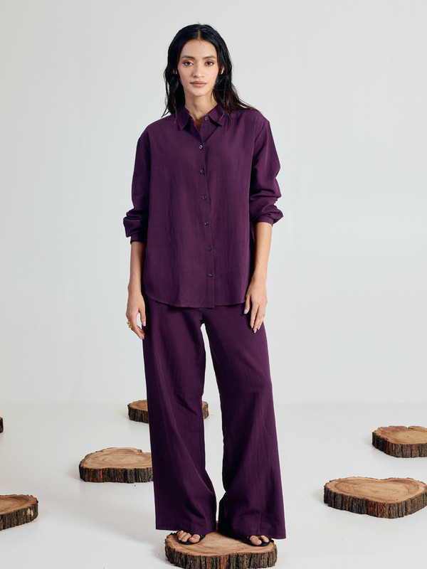 Fiorra Shirt Palazzos Co-ords Set