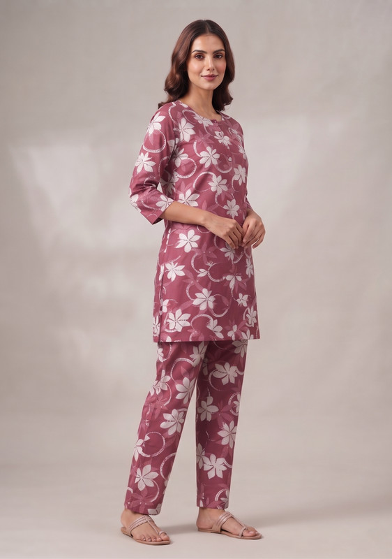 Bilal Fashion Top Pant Co-ords Set