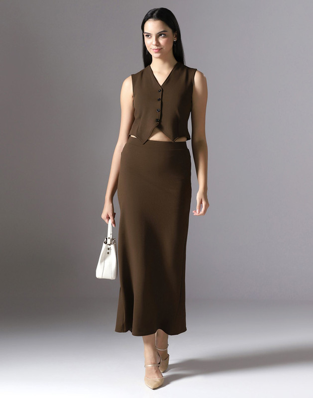 Selvia Shirt Skirt Co-ords Set