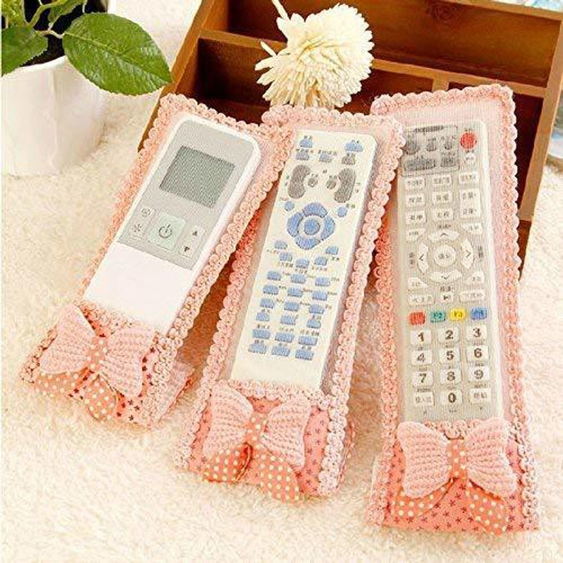 RAVARIYA Pouch for AC, TV(Orange, Cloth, Pack of: 3)