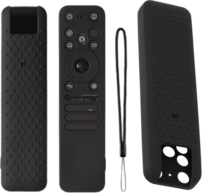FLIPNEST Protective Case for Silicone TV Remote Cover Compatible with 2025 LG MR25GA OLED Smart TV AI Remote(Black, Silicon, Pack of: 1)