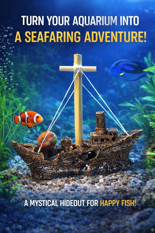 GROMI TRADERS SHIP Aquarium Air Stone(1 Stones)