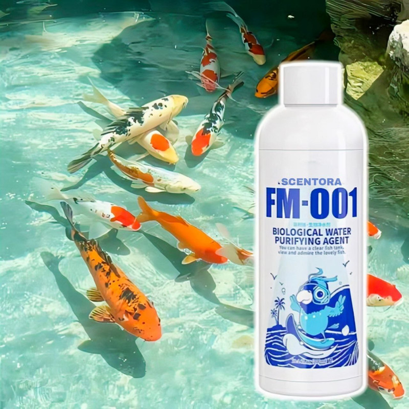 SCENTORA Aquarium Water Clarifier, Fish Tank Water Purifier Algae Remover Solvent Aquarium Cleaner