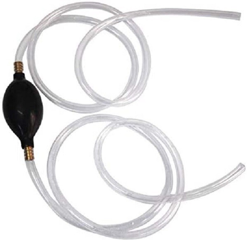 KNAFS Fuel Transfer Pump Kit Tank Sucker Newest High Flow Hand Pump Portable Manual Car Fuel Transfer Pump for Petrol Diesel Oil Liquid Water Fish Tank(2meter) Magnetic Aquarium Cleaner