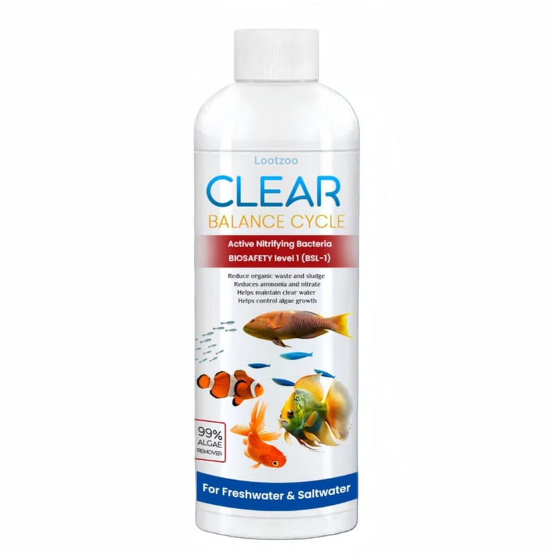 LootZoo Aquarium Cleaning Liquid for Fresh Water & Marine Aquariums Magnetic Aquarium Cleaner