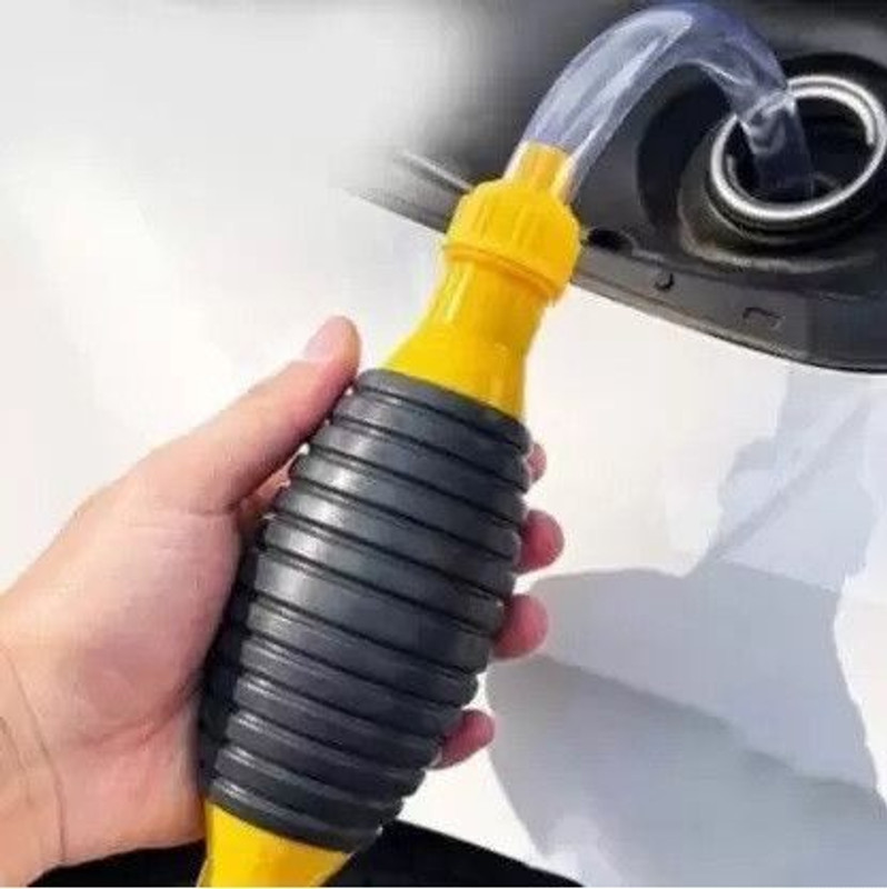 Uratech Fuel Transfer Pump Kit Tank Sucker Latest High Flow HandPump Portable Manual Car Magnetic Aquarium Cleaner