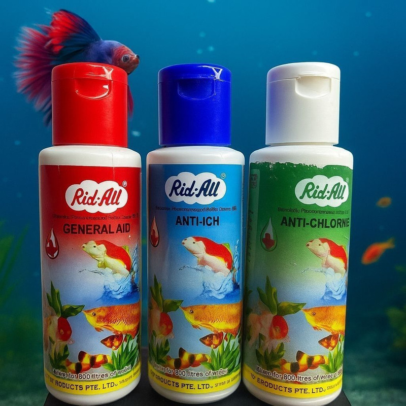 Blue Marlin Ridall Anti itch ,chlorine, General aid Solvent Aquarium Cleaner