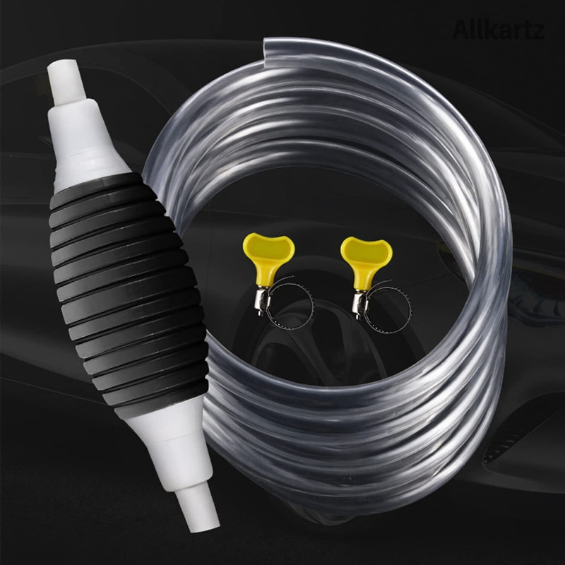 K Gor Fuel Transfer Pump Kit for Fuel Petrol Diesel Oil Pump Pipe Gas Oil Water Fuel Magnetic Aquarium Cleaner