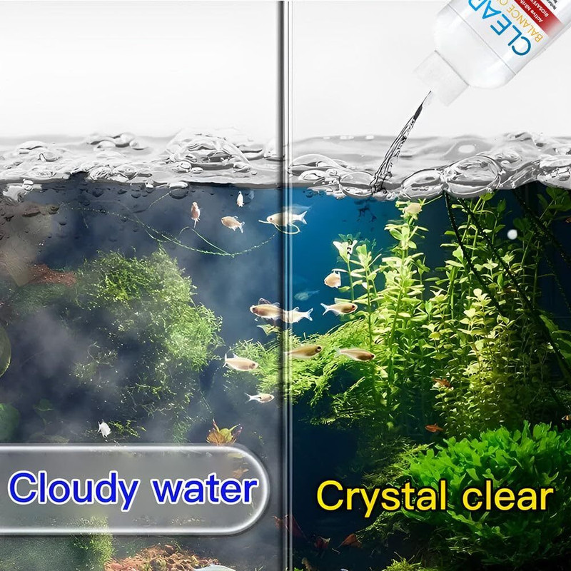 chemco Automatic Fish Tank Cleaner, Cleaner Balance Cycle for Fish Tank Solvent Aquarium Cleaner