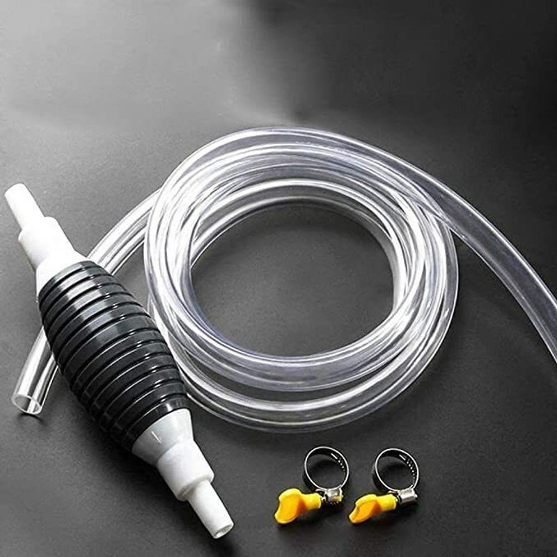 parspar Fuel Transfer Pump with Petrol Diesel Oil Liquid Water Fish Tank 2 Meter Magnetic Aquarium Cleaner