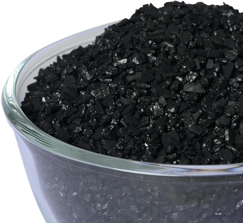 KickAt Activated Carbon for Aquarium, Water Filter, Air Purification (500gm) Aquarium Filter Cartridge(1, Pack of 1)