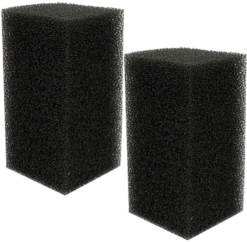 Jainsons Pet Products Rectangular Aquarium Pre Filter Foam Sponge Compatible Filter Accessories Aquarium Filter Cartridge(4 inch, Pack of 2)