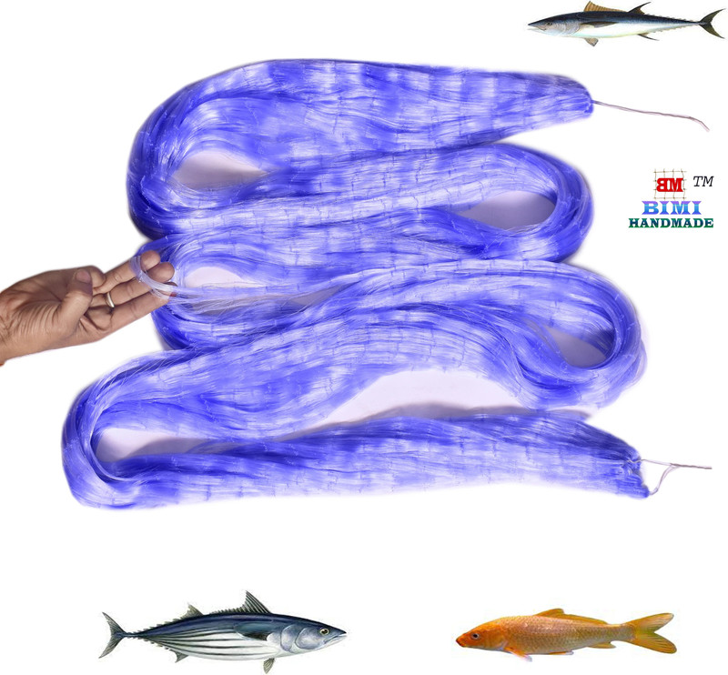 BIMI HAND MADE 2 Finger 50 Mm China Fishing Net Aquarium Fish Net(9144 cm x 243.84 cm)