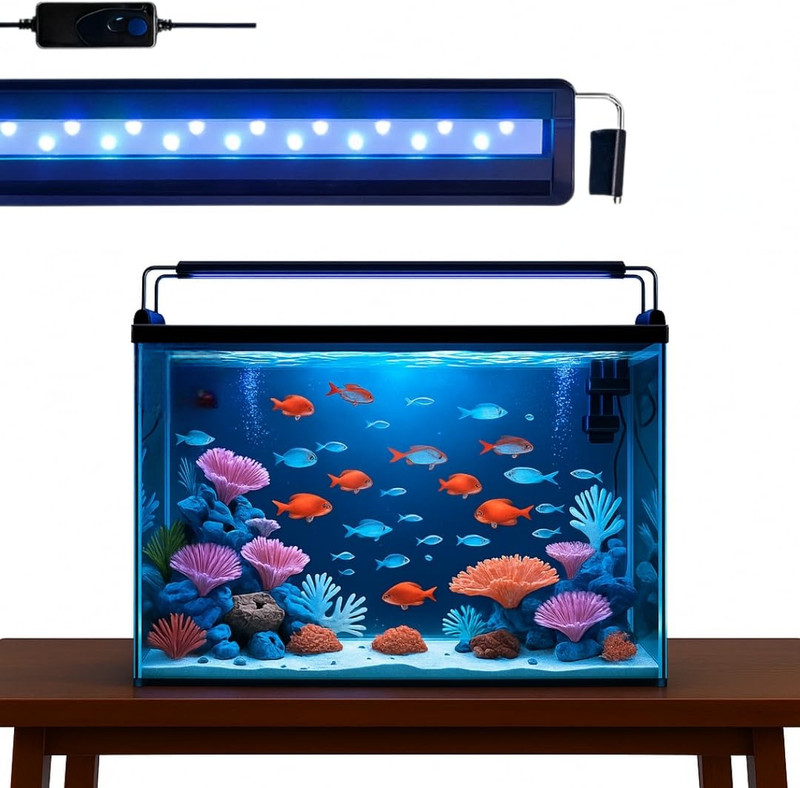 FinyPetz White LED Aquarium Light(Freshwater Planted Tank)