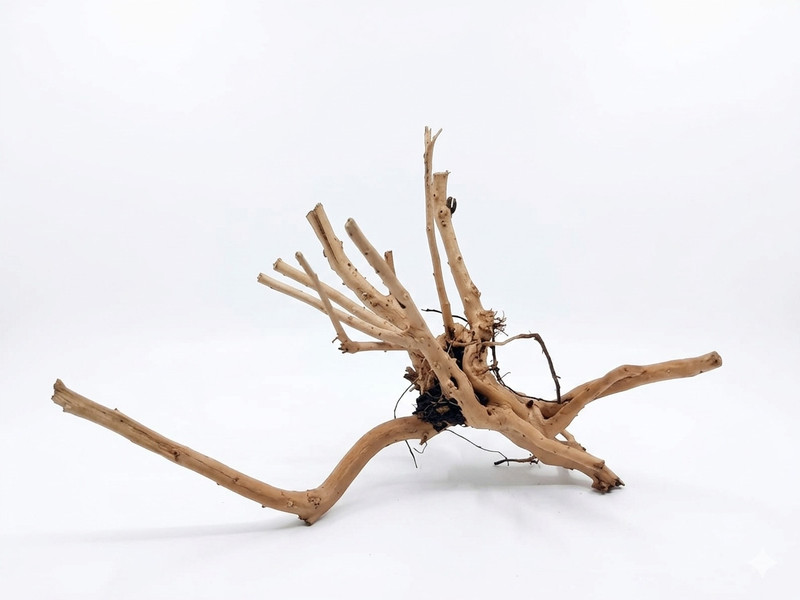 ALM NEXUS Aquarium Driftwood Random shape 10-15 cms1 piece Aquarium Plant Anchor(1 Plant Anchors)