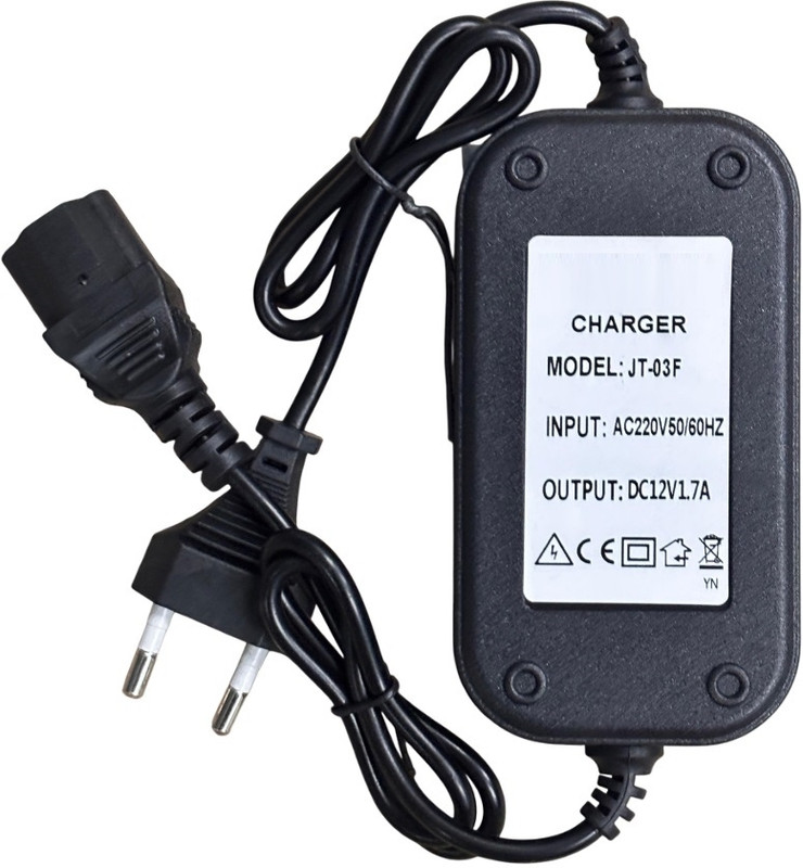 BALRAMA 12V 1.7A Agriculture Sprayer Pump Charger Battery Operated Spray Machine Charger 20 Watts Computer PSU with 2 SATA Cables(Black)