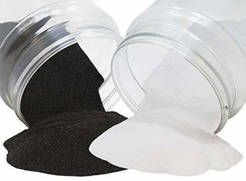 PIKVY PIKVY Natural Aquarium WHITE Sand for Lawn, Garden, Plants, & Aquarium Décor Sand Unplanted Substrate(White, 0.5 kg)