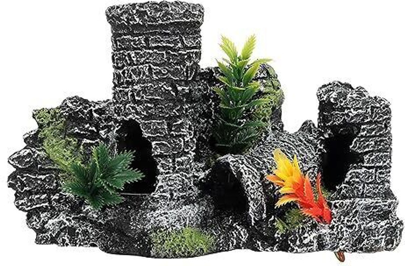SYMKARD Aquarium Turtle Toy Underwater Landscape For Fish Tank Decoration Ornament Laterite Unplanted Substrate(Multicolor, 0.2 kg)