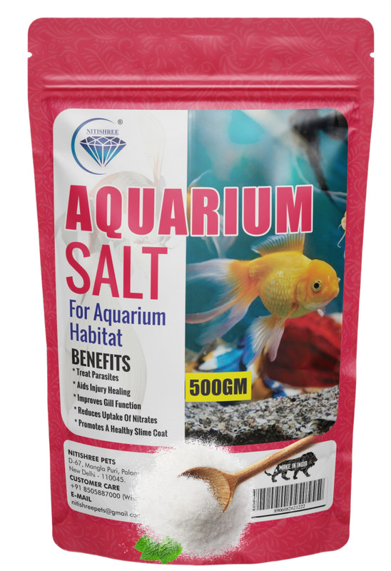 Nitishree Aquarium Salt for Aquarium Fish Tank - 450 GM Aquarium Tool