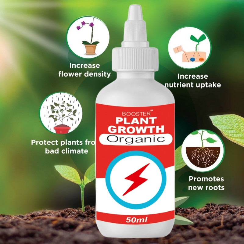 Lofiyan Plant Growth Liquid Supplement for Home Garden Plant Booster Plant Fertilizer Aquatic Plant Fertilizer(50 ml)