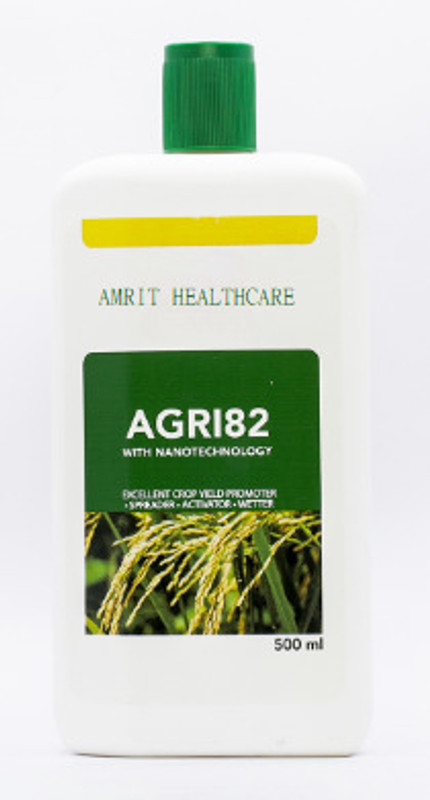 Amrit Healthcare Agriculture 82 with Nano Technology (improves water absorption in soil) Aquatic Plant Fertilizer(500 ml)