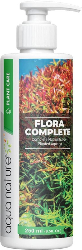 Aquanature Flora-Complete Plant Nutrient For Freshwater Planted Aquaria- Aquatic Plant Fertilizer(250 ml)