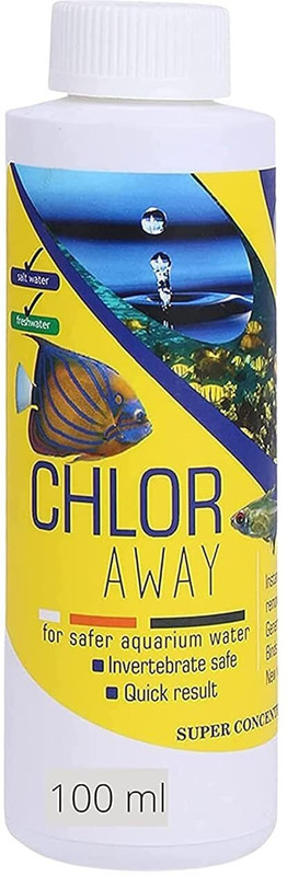 aqualyf pets Aquatic Remedies Chlor Away 100 ml- Chlorine Remover for Aquarium Aquatic Plant Fertilizer(100 ml)