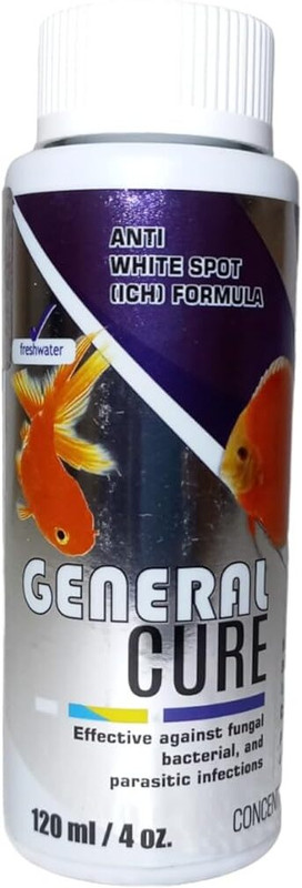 aqualyf pets Aquatic Pets Aquatic Remedies General Cure 120ml, Pack of 2 Aquatic Plant Fertilizer(0.2 ml)