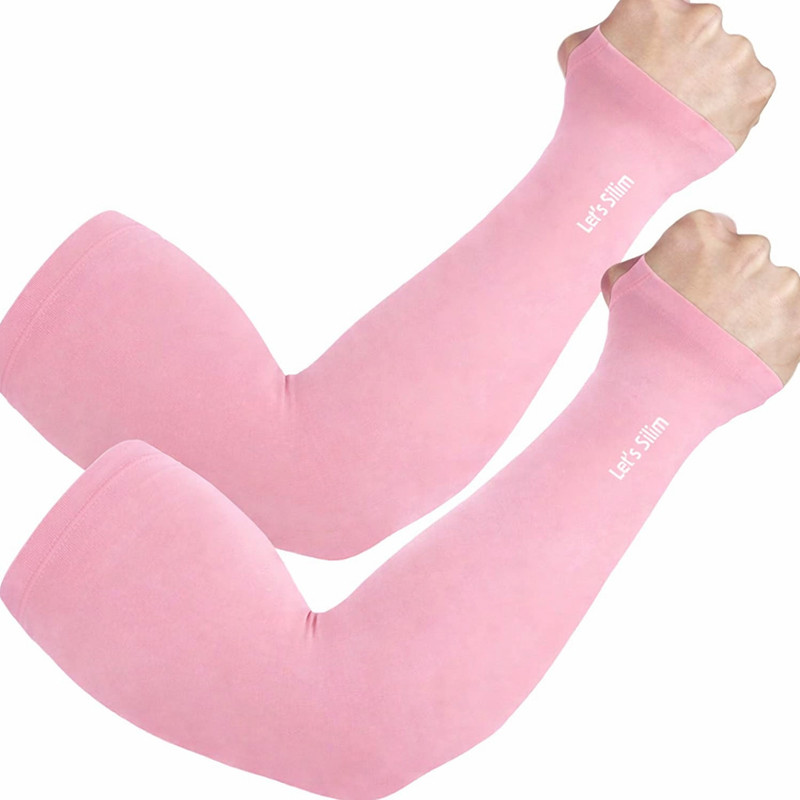 easy purchase Cotton Arm Sleeve For Girls(Free, Pink)