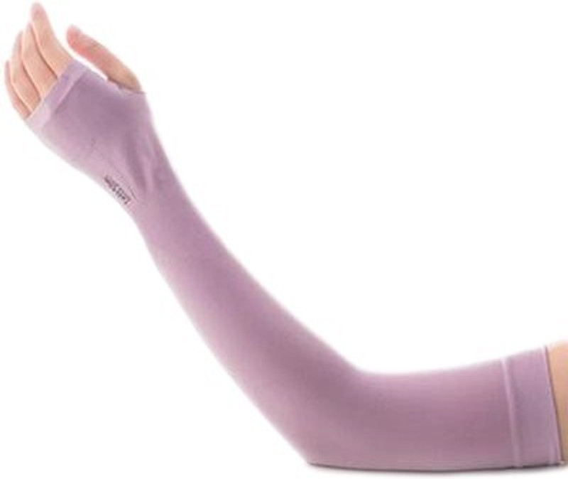 Veeva Beauty & Fashion Polyester Arm Sleeve For Men & Women(Free, Purple)