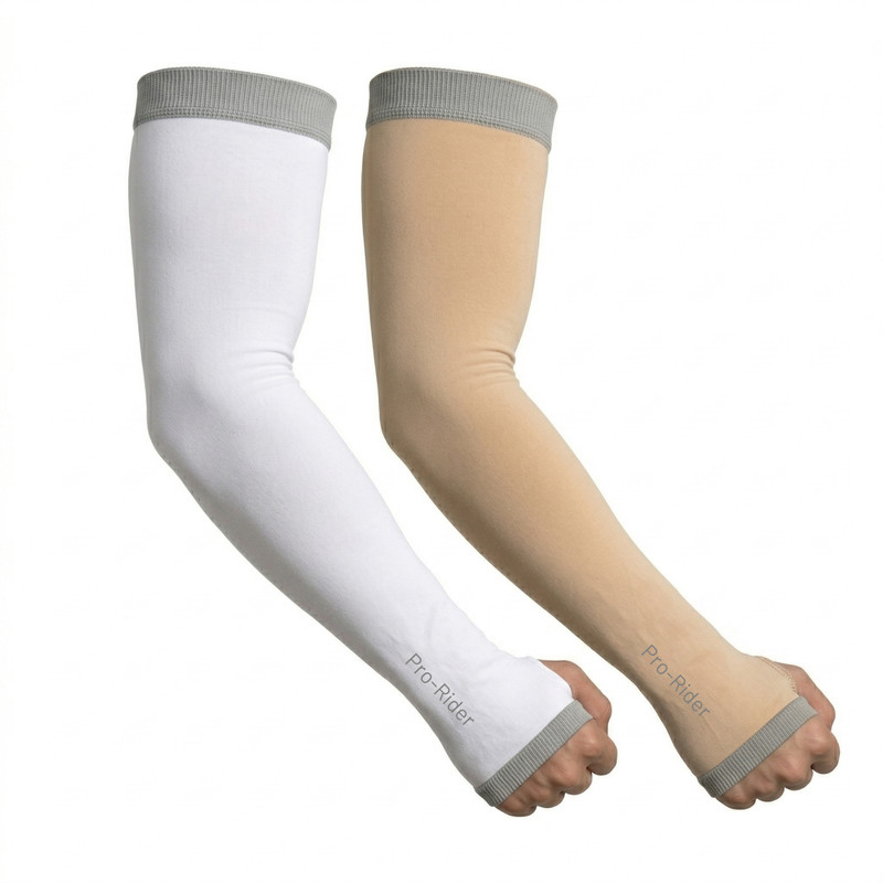Novelty Store Nylon Arm Sleeve For Men & Women(Free, White, Beige)