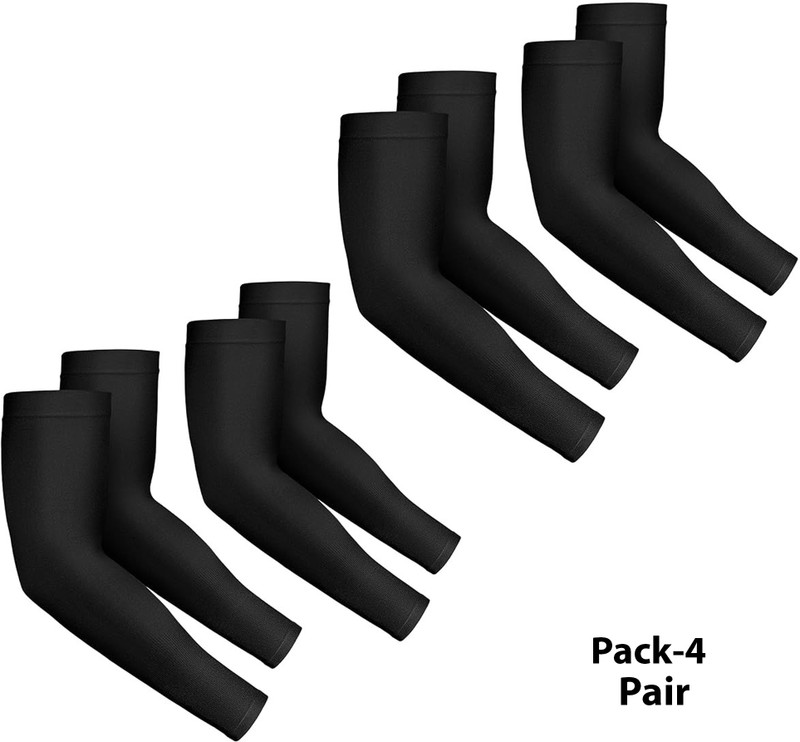 MSR STORE Cotton Arm Sleeve For Boys & Girls(XXL, Black)