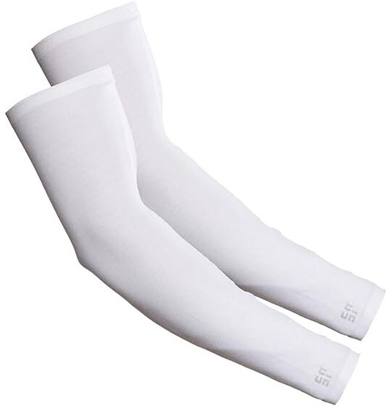 SETS AND REPS PP (Polypropylene) Arm Sleeve For Men & Women(Free, White)