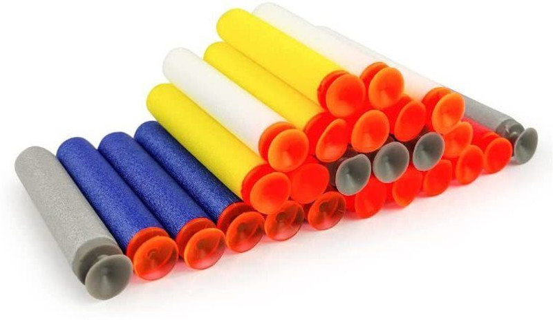 Pancikaa Soft Foam Dart for Nerf Gun Hot Fire Gun Blaze Blaster Refill Pack 30