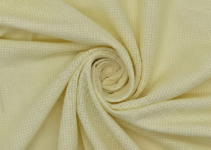 KHUSHA CREATIONS Matty Fabric Cream Embroidery Cloth for Hand Embroidery & DIY Craft