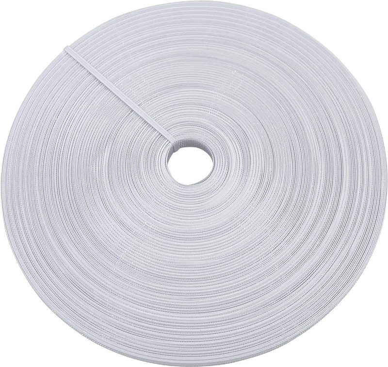 Hunny - Bunch HUNNY- BUNCH 10 Meters Polyester Boning for Sewing Dresses (Color: White) 12mm